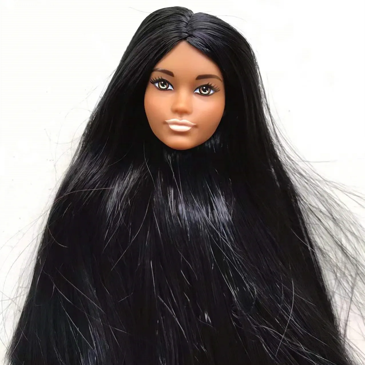 Generic New Rare Face Red Queen Doll Heads DIY Dressing Doll Heads