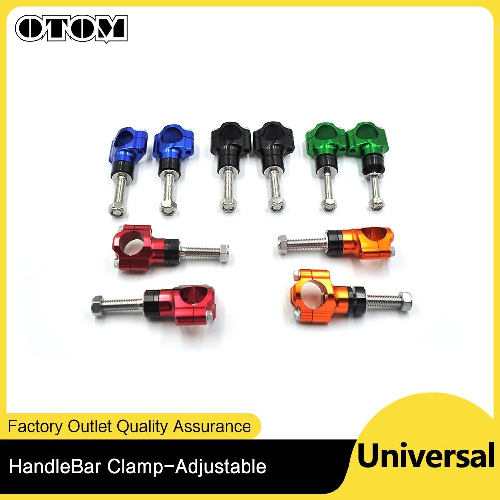 OTOM Motorcycle 1 1/8" 28MM Handlebar Risers Bar Mount Clamp For HONDA KTM KAWASAKI Yamaha Suzuki Dirt Bike Motorcycle Enduro
OTOM Motorcycle 1 1/8" 28MM Handlebar Risers Bar Mount Clamp For HONDA KTM KAWASAKI Yamaha Suzuki Dirt Bike Motorcycle Enduro