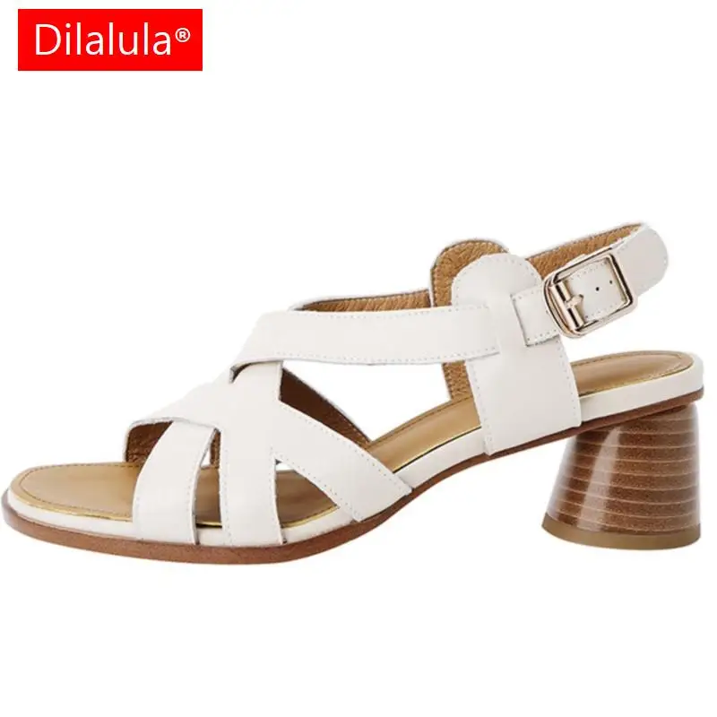 New Retro Rome Style Women Sandals Fashion Hollow Genuine Leather Chunk High Heels Summer Office Lady Casual Shoes Woman
New Retro Rome Style Women Sandals Fashion Hollow Genuine Leather Chunk High Heels Summer Office Lady Casual Shoes Woman