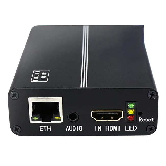 H8110AV преобразователь Av в Ip H264 Cvbs видеокодер 1ch поддержка оборудования для прямой трансляции
H8110AV преобразователь Av в Ip H264 Cvbs видеокодер 1ch поддержка оборудования для прямой трансляции