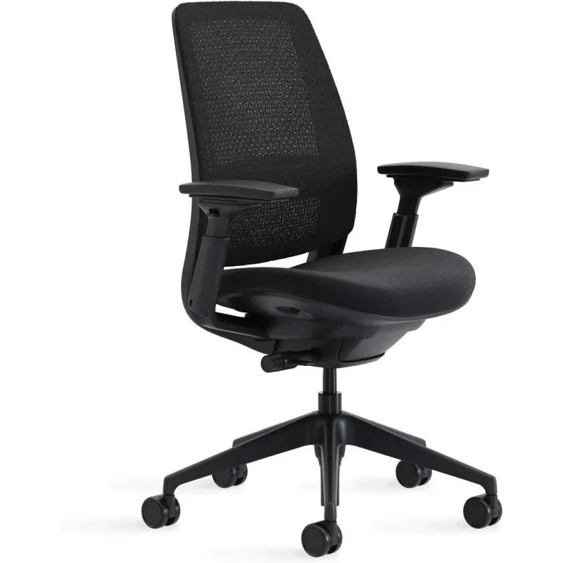 Steelcase Series 2 Office Chair - Ergonomic Work Chair with Wheels for Hard Flooring - with Back Support, Weight-Activated Adjus
Steelcase Series 2 Office Chair - Ergonomic Work Chair with Wheels for Hard Flooring - with Back Support, Weight-Activated Adjus