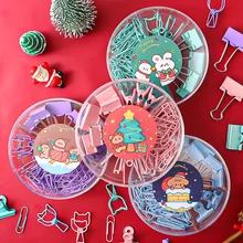 Christmas Boxed Long Tail Clip Set Student Organizing Multi-Functional Binder Clip Office Documents Ticket Clips Test Paper Clip
Christmas Boxed Long Tail Clip Set Student Organizing Multi-Functional Binder Clip Office Documents Ticket Clips Test Paper Clip