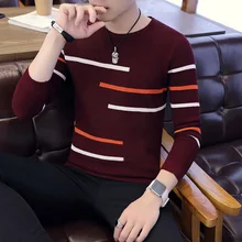 2022 Men's Spring and Autumn Thin Elastic Crew Neck Pullover Personality Stripe Colorblock Fashion British Style Sweater
2022 Men's Spring and Autumn Thin Elastic Crew Neck Pullover Personality Stripe Colorblock Fashion British Style Sweater