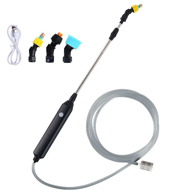 Electric Garden Watering Spray With Hose USB Adjustable Lawn Sprayer Nozzle Sprinkler Weeds Plant Mister
Electric Garden Watering Spray With Hose USB Adjustable Lawn Sprayer Nozzle Sprinkler Weeds Plant Mister
