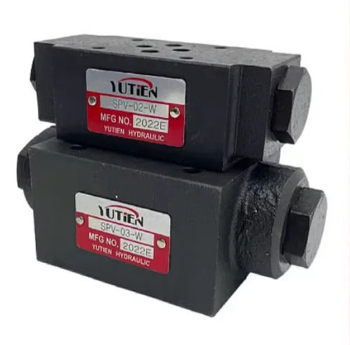 YUTIEN hydraulic controlled valve SPV-02-W SPV-03-W SPV-04-W SPV-06-W SPV-02-A SPV-03-A SPV-04-A SPV-06-A SPV-02/03/04/06-B
YUTIEN hydraulic controlled valve SPV-02-W SPV-03-W SPV-04-W SPV-06-W SPV-02-A SPV-03-A SPV-04-A SPV-06-A SPV-02/03/04/06-B