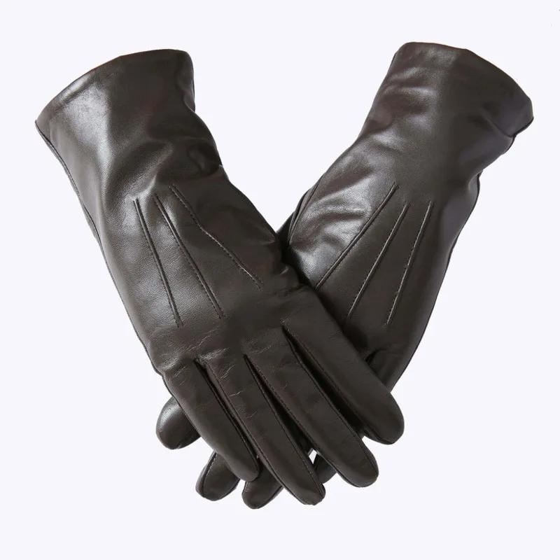 Winter Wool Lined Classic Business Style Genuine Leather Gloves Women Touch Screen Real Leather Gloves for Driving Cycling 
Winter Wool Lined Classic Business Style Genuine Leather Gloves Women Touch Screen Real Leather Gloves for Driving Cycling