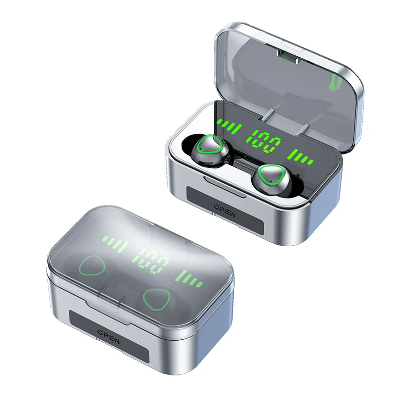 High definition display HiFi sound quality Bluetooth earphone Type-C YD02 TWS bluethooth earbuds
High definition display HiFi sound quality Bluetooth earphone Type-C YD02 TWS bluethooth earbuds