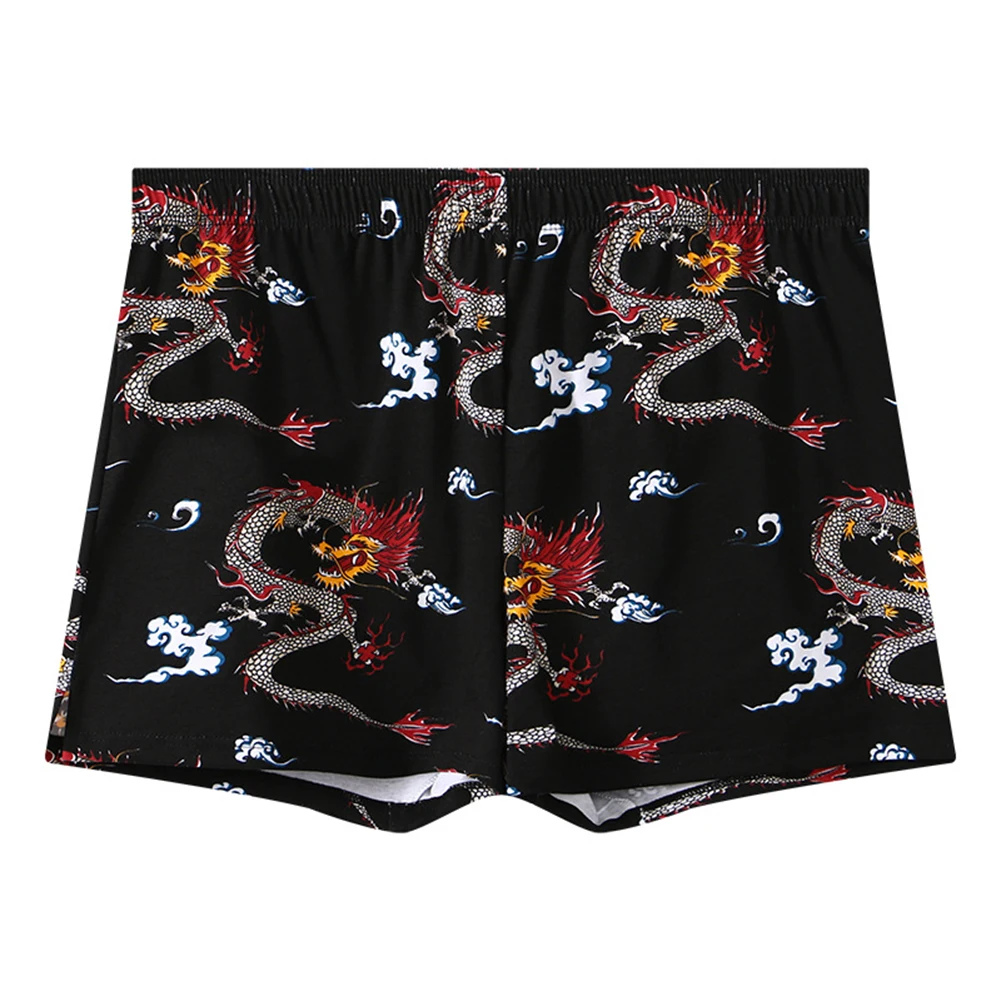 Men Sexy Dragon Printing Boxer Briefs Casual Loose Underpants Homewear Breathable Sweat Panties Comfortable Shorts Underwear
Men Sexy Dragon Printing Boxer Briefs Casual Loose Underpants Homewear Breathable Sweat Panties Comfortable Shorts Underwear