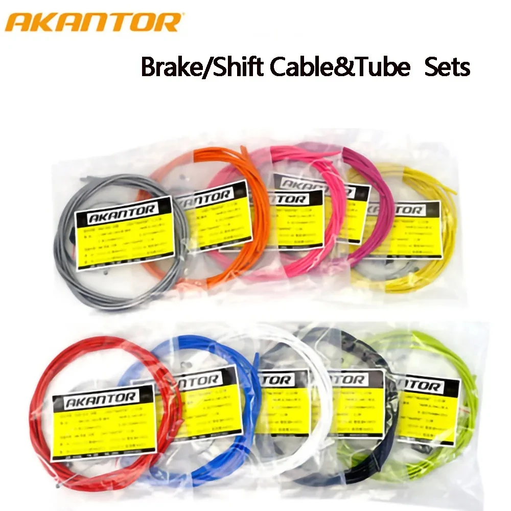 AKANTOR- AK150 MTB Mountain Road Bike Front Rear Brake Cable Shifters Shift Set Tube Kits Bicycle Accessories
AKANTOR- AK150 MTB Mountain Road Bike Front Rear Brake Cable Shifters Shift Set Tube Kits Bicycle Accessories