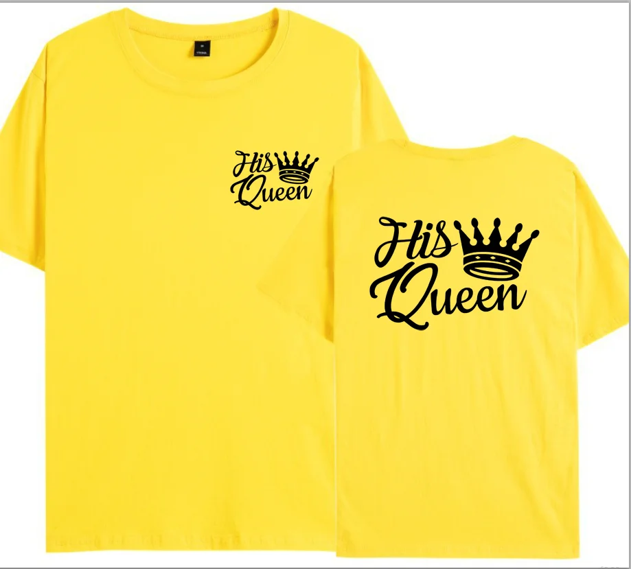 King and футболки Queen, доступно для пар в различных цветах, футболка большого размера для мужчин и женщин, футболки, одежда, топы, уличная одежда
King and футболки Queen, доступно для пар в различных цветах, футболка большого размера для мужчин и женщин, футболки, одежда, топы, уличная одежда
