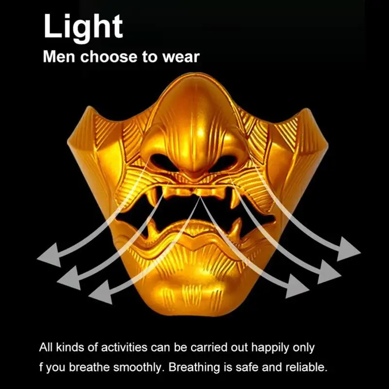 Generic Ghost of Tsushima Halloween Masks For Aldults Latex Evil Demon