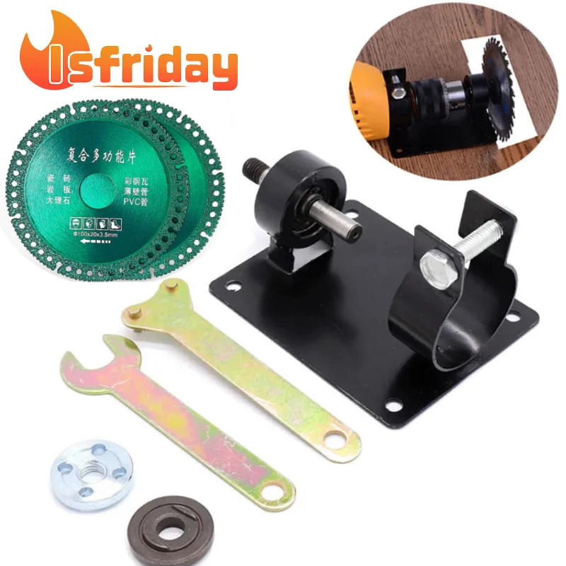 13mm Electric Drill Cutting Holder Polishing Grinding Bracket Seat Stand Machine Base Cutter Seat Converter Metal Saw Blade
13mm Electric Drill Cutting Holder Polishing Grinding Bracket Seat Stand Machine Base Cutter Seat Converter Metal Saw Blade