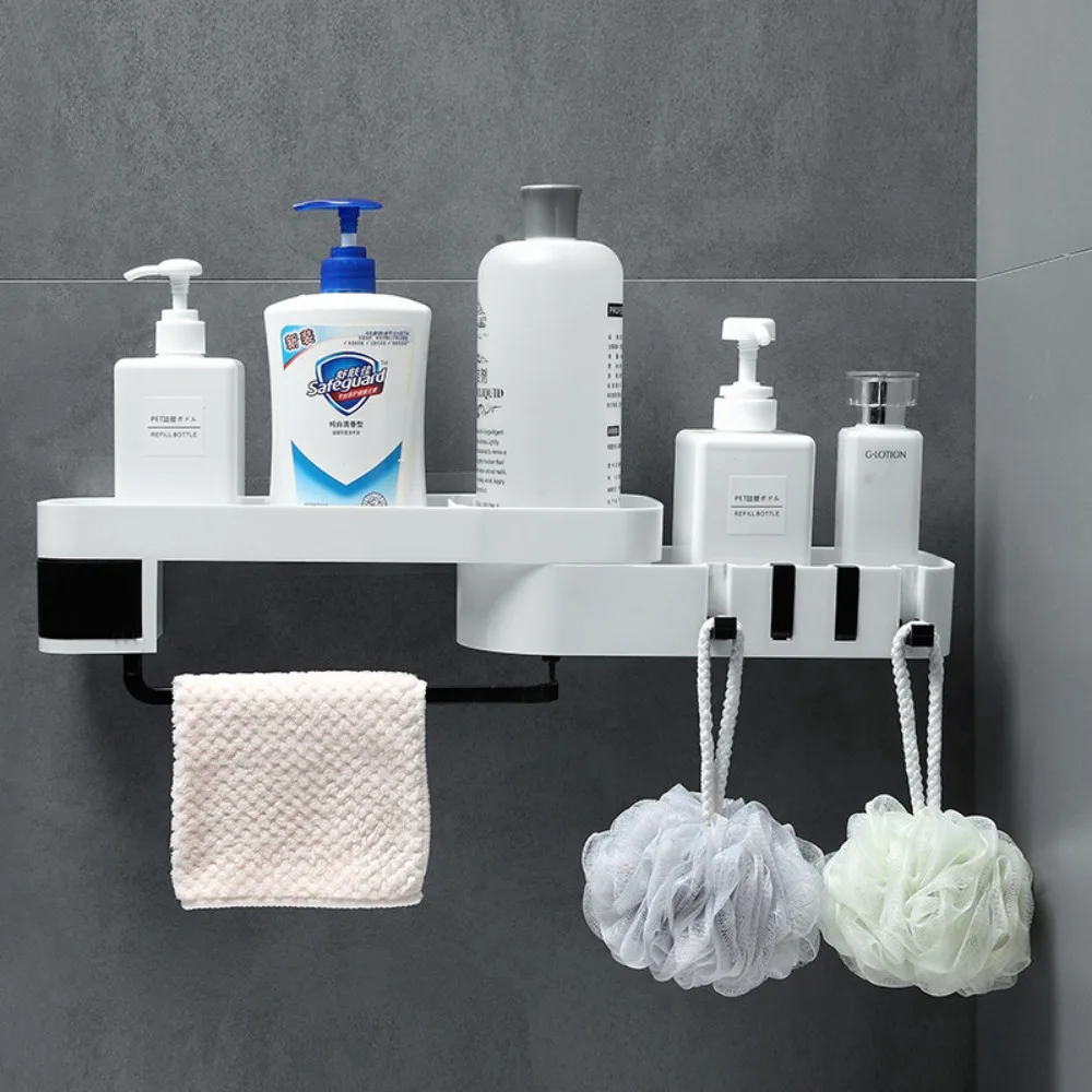 No Drill Corner Foldable Rack Holder Wall Mounted Organizer Kitchen Shelf Shampoo Cosmetic Storage Rack Bathroom Accessories
No Drill Corner Foldable Rack Holder Wall Mounted Organizer Kitchen Shelf Shampoo Cosmetic Storage Rack Bathroom Accessories