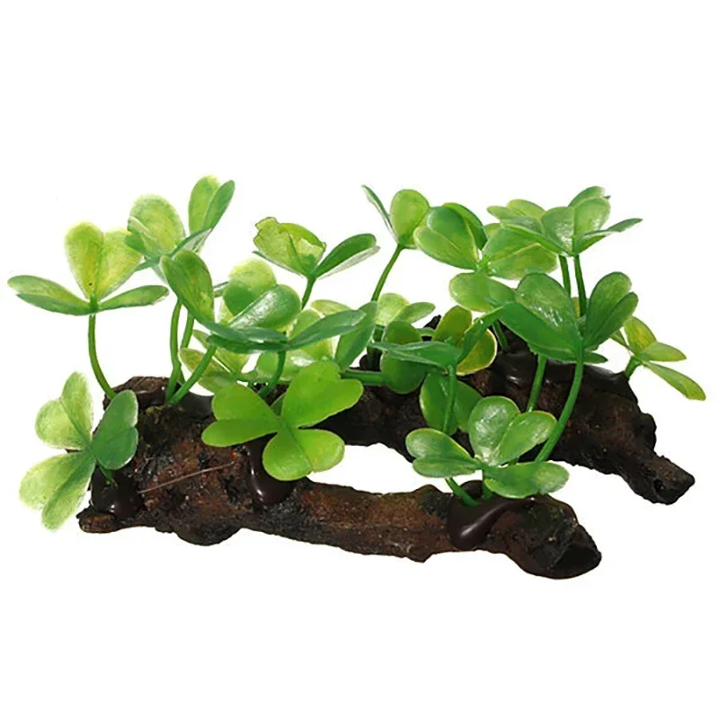 

Resin Sunken Wood Aquarium Decoration Simulation Water Grass Landscaping Plant Fish Tank Reptile Turtle Artificial Tree Trunk