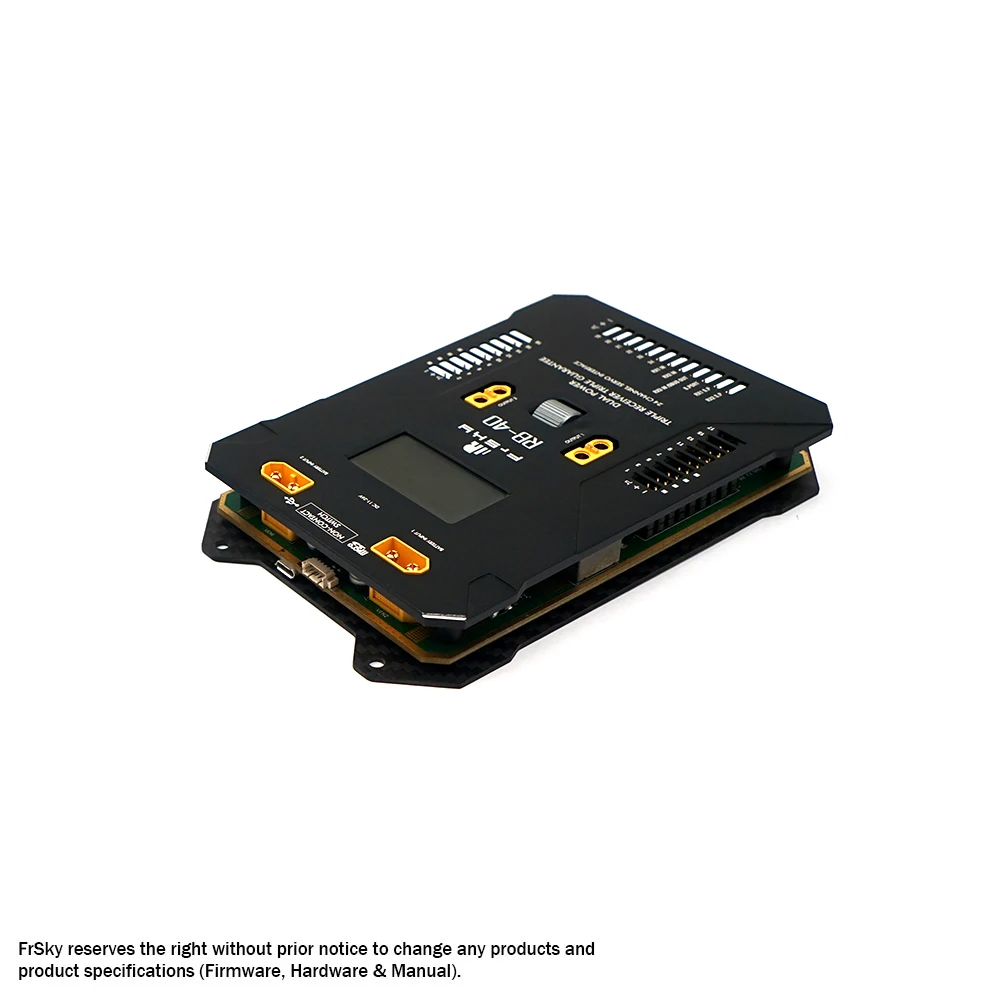 FrSky RB-40 FLIGHT-SAFE SYSTEM Dual Power /Menu Scroll Button & LCD Screen NFC Switch
FrSky RB-40 FLIGHT-SAFE SYSTEM Dual Power /Menu Scroll Button & LCD Screen NFC Switch