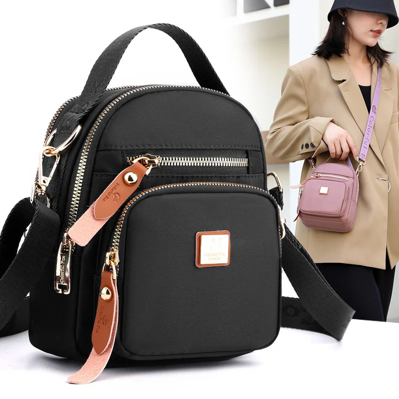 Fashion Women'S Shopping Shoulder Bag Large Capacity Crossbody Portable Mobile Phone Key Coin Purse Ladies' Outdoor Nylon Bag
Fashion Women'S Shopping Shoulder Bag Large Capacity Crossbody Portable Mobile Phone Key Coin Purse Ladies' Outdoor Nylon Bag
