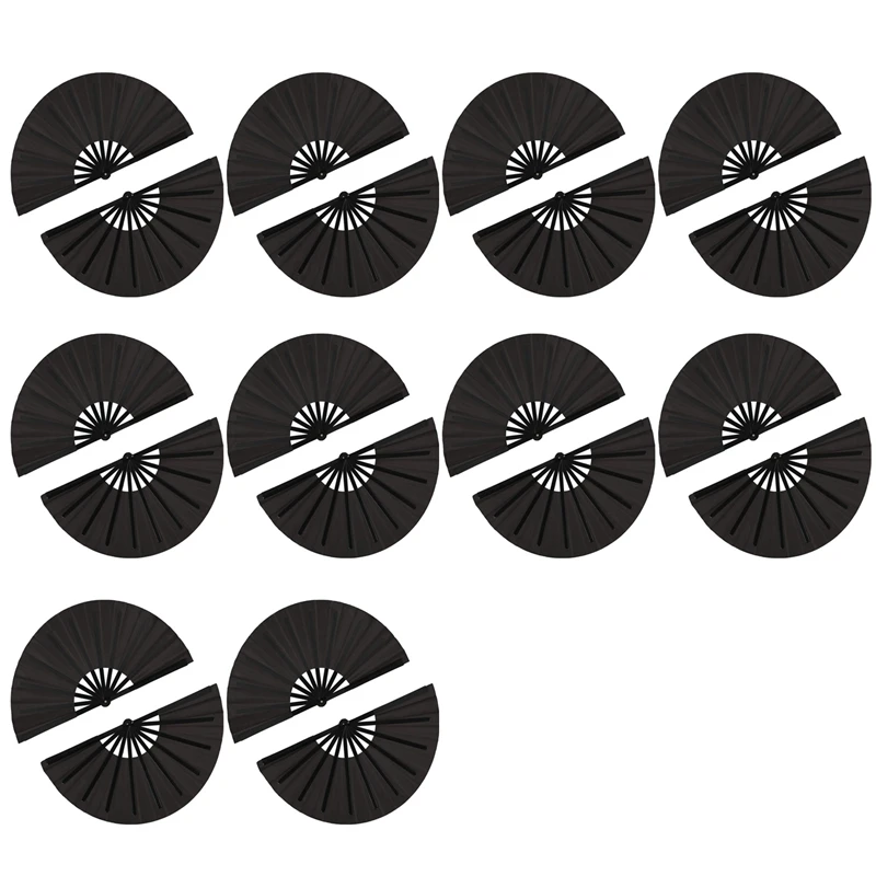 Promotion! 20 Pieces Large Folding Fan Nylon Cloth Handheld Folding Fan Chinese Kung Fu Tai Chi Fan Black Decoration Fold Hand F
Promotion! 20 Pieces Large Folding Fan Nylon Cloth Handheld Folding Fan Chinese Kung Fu Tai Chi Fan Black Decoration Fold Hand F
