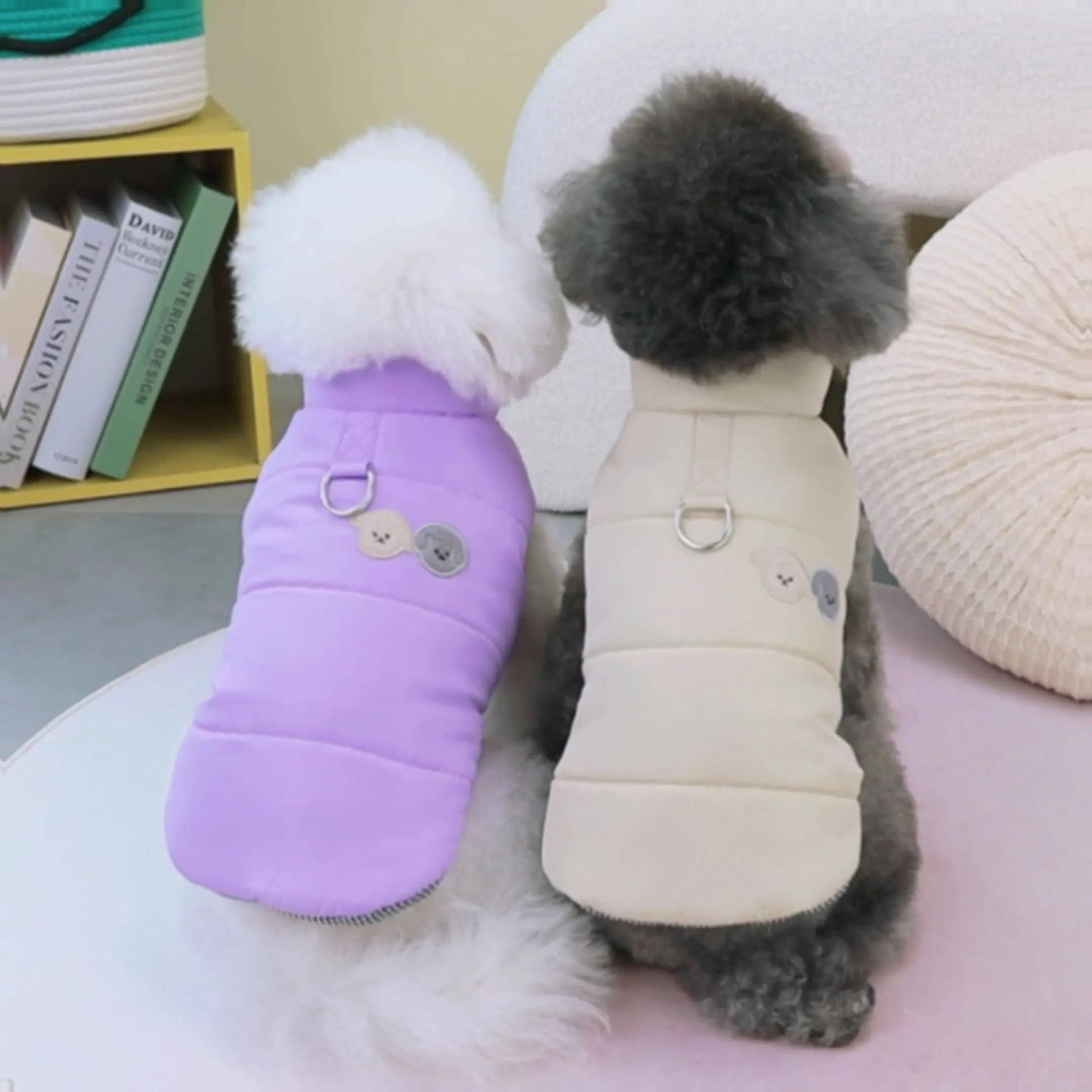 Dog Winter Clothes Puppy Warm Jacket Pet Coat for Small Medium Dogs Cats with D-ring Vest Chihuahua French Bulldog Costumes
Dog Winter Clothes Puppy Warm Jacket Pet Coat for Small Medium Dogs Cats with D-ring Vest Chihuahua French Bulldog Costumes