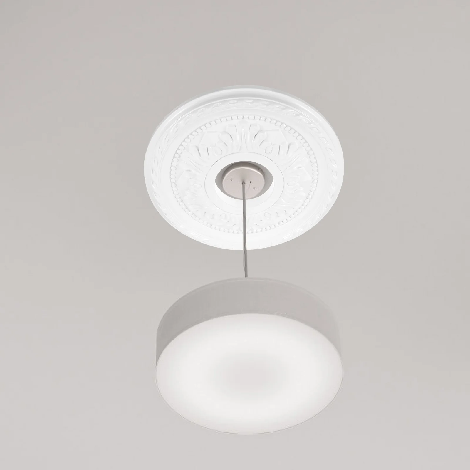 PU Suspended Ceiling Chandelier Base Decorative Round Lamp Panel Building Materials (small White) 1pcs Multifunction
PU Suspended Ceiling Chandelier Base Decorative Round Lamp Panel Building Materials (small White) 1pcs Multifunction