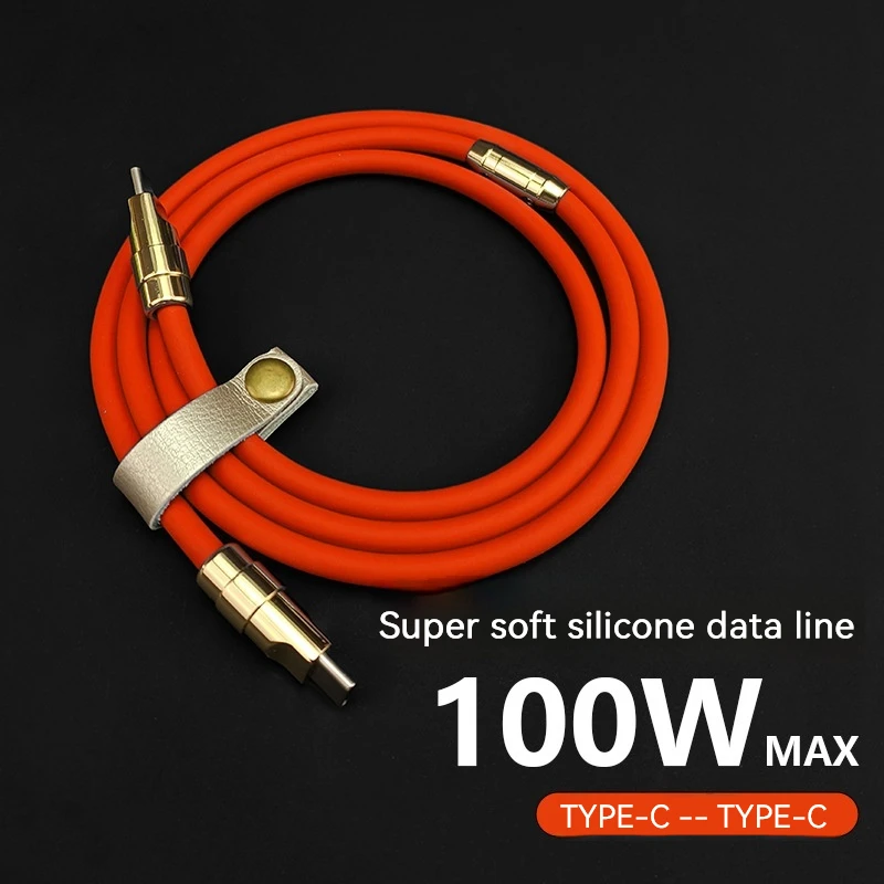 100W USB C-C Super Fast Charge Data Cable for MacBook Notebook Computer iPad Android Phone Camera Gold Copper Charge Cable
100W USB C-C Super Fast Charge Data Cable for MacBook Notebook Computer iPad Android Phone Camera Gold Copper Charge Cable