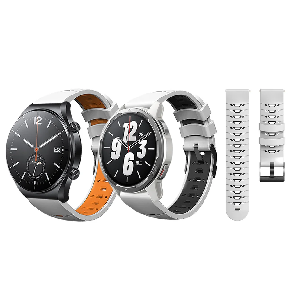 Strap For Mi Watch Xiaomi Watch S1 Active/Color 2 Smartwatch Watchband Replacement Wristband Accessories Sport Silicone Band
Strap For Mi Watch Xiaomi Watch S1 Active/Color 2 Smartwatch Watchband Replacement Wristband Accessories Sport Silicone Band