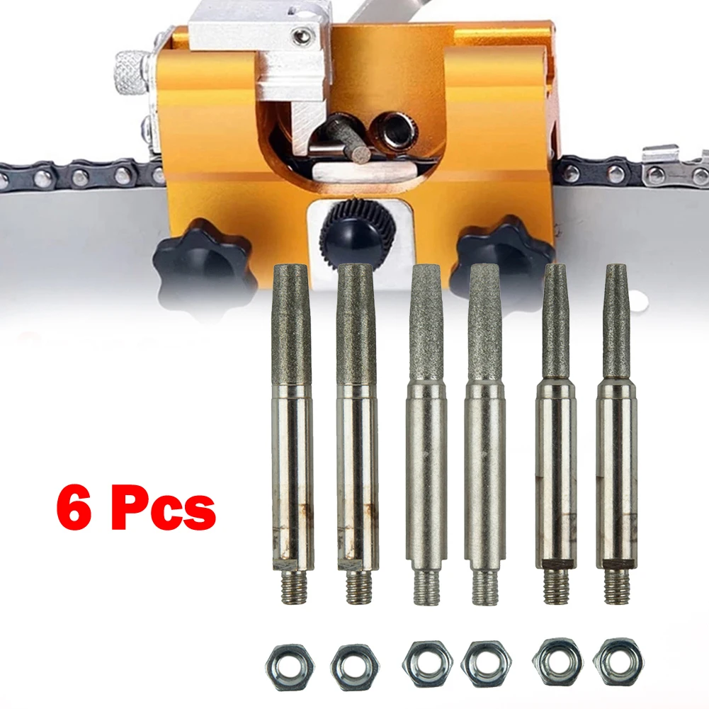Chainsaw Sharpener Parts Diamond Coated Grinding Head Cylindrical Burr 4 5 6mm Polishing Tools Woodworking Tools Herramientas
Chainsaw Sharpener Parts Diamond Coated Grinding Head Cylindrical Burr 4 5 6mm Polishing Tools Woodworking Tools Herramientas