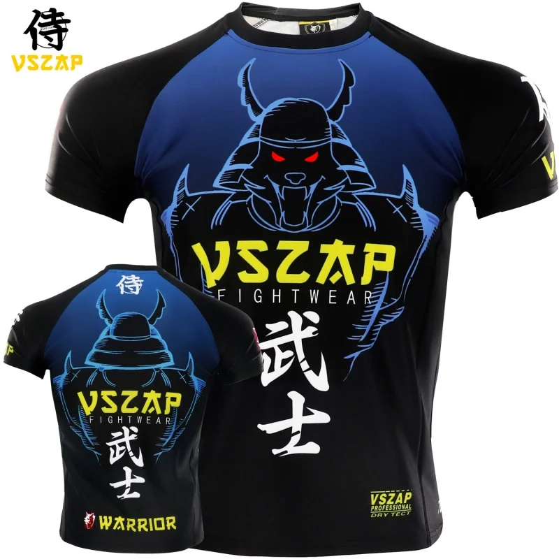 Vszap Jiu Shu Wolf Bushido Quick-Drying MMA Sports Stretch Short Sleeve T-shirt Men's Fitness Fight Training Fighting
Vszap Jiu Shu Wolf Bushido Quick-Drying MMA Sports Stretch Short Sleeve T-shirt Men's Fitness Fight Training Fighting