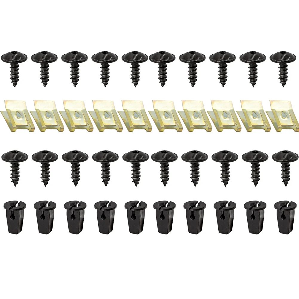 Screw Retainer Fastener Clip Engine Cover Engine Cover Set Fastener Clip Set Screw Retainer Set Splash Guards Set
Screw Retainer Fastener Clip Engine Cover Engine Cover Set Fastener Clip Set Screw Retainer Set Splash Guards Set