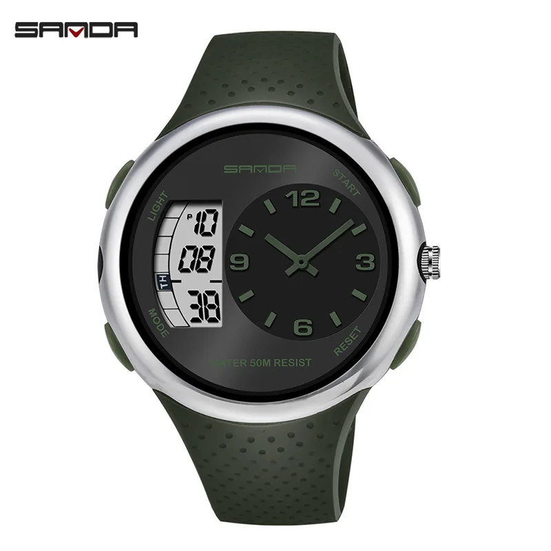SANDA 763 Band Shockproof Wristwatch Luminous Mode Fashion Men Sports Quartz Business Electronic Watch Fall-proof Montre Homme
SANDA 763 Band Shockproof Wristwatch Luminous Mode Fashion Men Sports Quartz Business Electronic Watch Fall-proof Montre Homme
