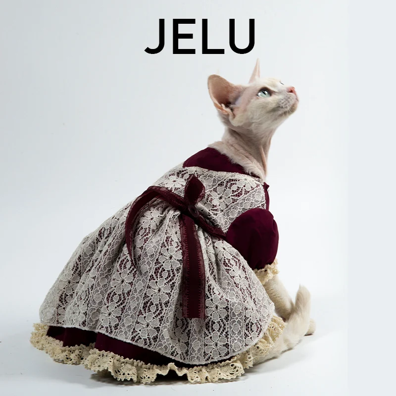 JELU Jilu немецкое платье из чистого хлопка с котом и сфинксом, платье в сельском стиле Лолиты
JELU Jilu немецкое платье из чистого хлопка с котом и сфинксом, платье в сельском стиле Лолиты