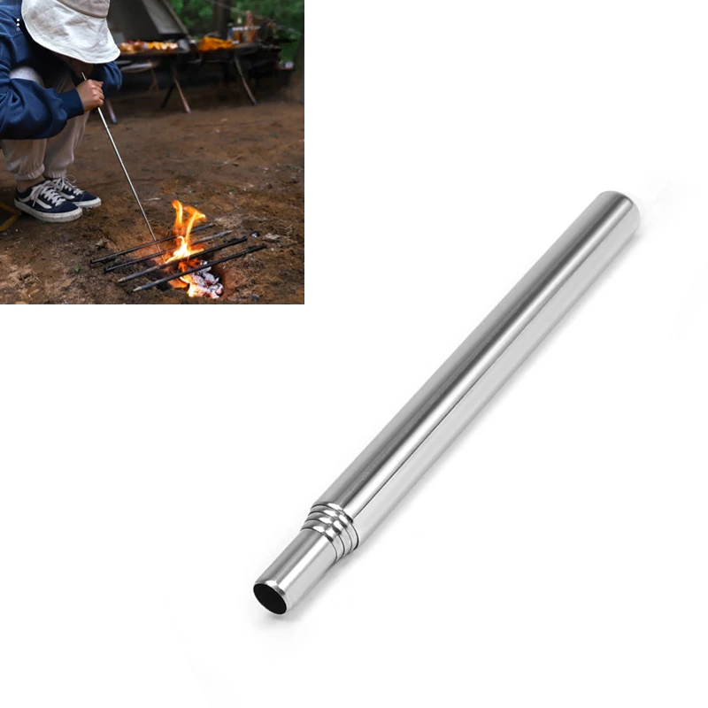 Outdoor Camping Blow Fire Tube Camping Equiment Blowing Fire Stick Blowpipe Collapsible High Effective Tiny Beach Garden Tool
Outdoor Camping Blow Fire Tube Camping Equiment Blowing Fire Stick Blowpipe Collapsible High Effective Tiny Beach Garden Tool