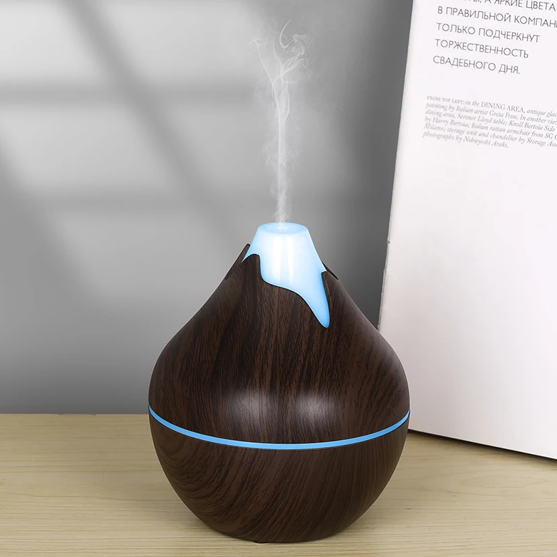 

Air humidifier USB Home Aromatherapy humidifiers diffusers Essential Aroma Oil Diffuser Ultrasonic Wood Grain Humidifier USB