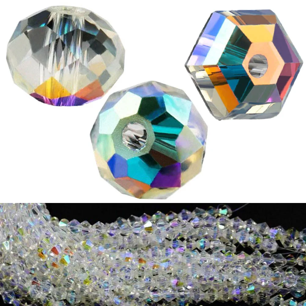 Aurora Dazzling Crystal Bead Simulated Gemstone Diy Materials Glittering Jewelry Necklace Decoration Chain Electroplated
Aurora Dazzling Crystal Bead Simulated Gemstone Diy Materials Glittering Jewelry Necklace Decoration Chain Electroplated