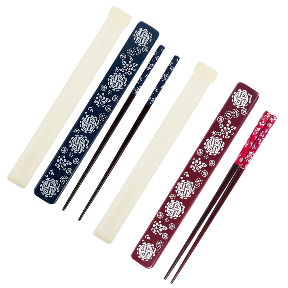 Portable Chopsticks with Storage Boxes Practical Anti-scalding Household Wooden Sushi Case Kitchen Tools Food Serving Pointed
Portable Chopsticks with Storage Boxes Practical Anti-scalding Household Wooden Sushi Case Kitchen Tools Food Serving Pointed