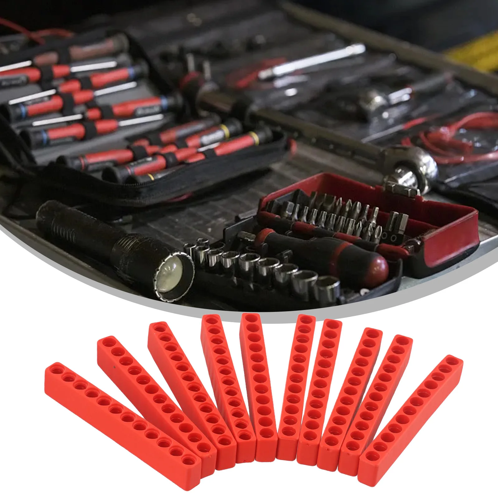 Hex Shank Storage Drill Bit Stand Stand Storage Drill Bit Plastic Screwdriver Bit 1/4Inch 6.5mm Hex Shank Holder Neu
Hex Shank Storage Drill Bit Stand Stand Storage Drill Bit Plastic Screwdriver Bit 1/4Inch 6.5mm Hex Shank Holder Neu