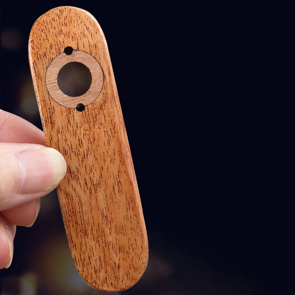 Mahogany Kazoo Instrument Smooth and Round Design Amplifies Sound Easy Membrane Replacement Ideal Party Gift
Mahogany Kazoo Instrument Smooth and Round Design Amplifies Sound Easy Membrane Replacement Ideal Party Gift
