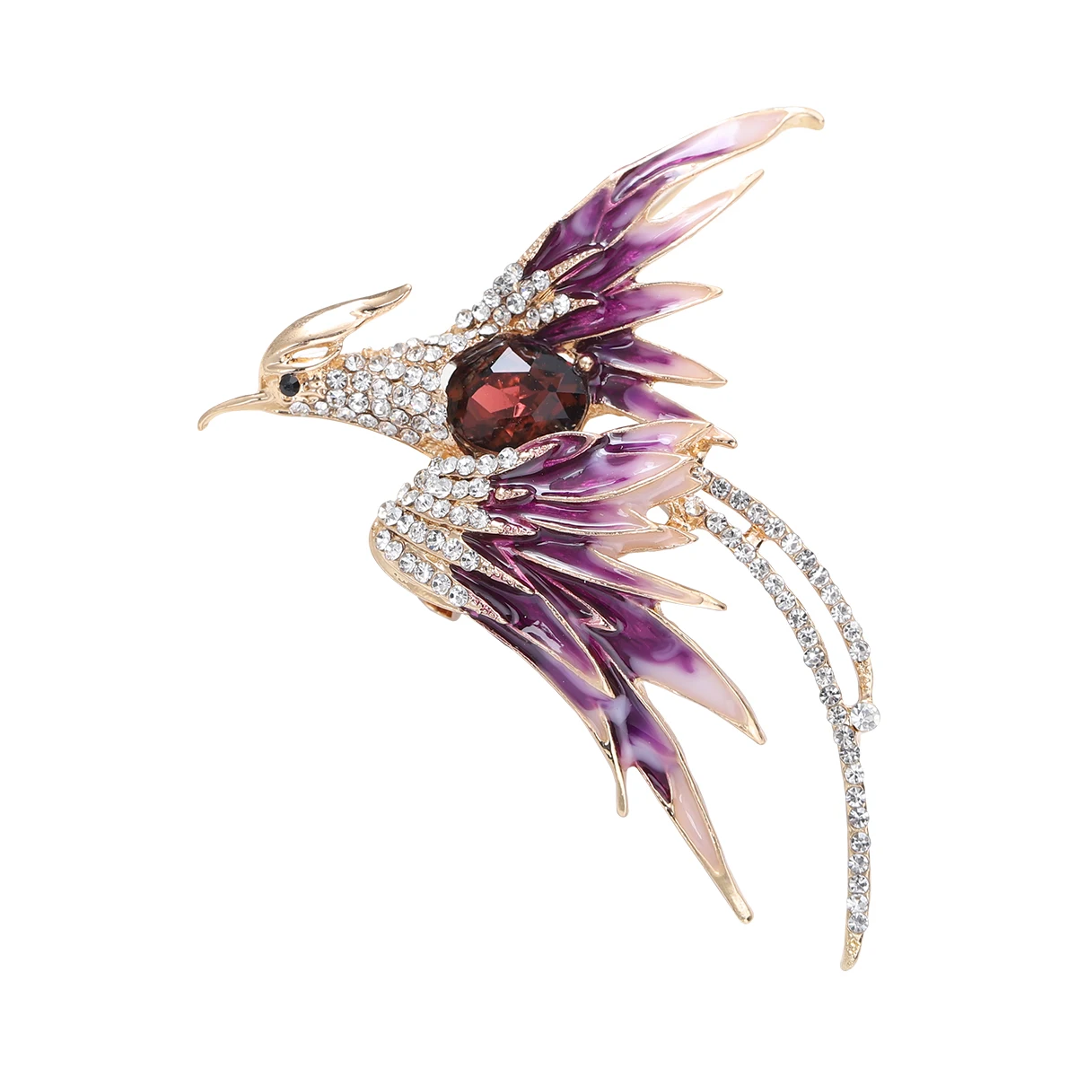 Rhinestone Phoenix Brooches for Women Enamel Bird Pins Event Party Backpack Decoration Clothes Accessories
Rhinestone Phoenix Brooches for Women Enamel Bird Pins Event Party Backpack Decoration Clothes Accessories