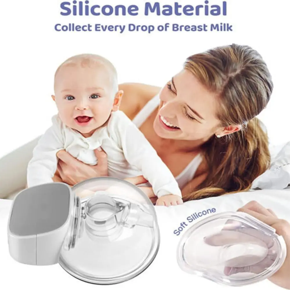 Baby Breastfeed USB Rechargable Milk Extractor Hands-Free Wearable Breast Pump Automatic Milker Electric Breast Pump
Baby Breastfeed USB Rechargable Milk Extractor Hands-Free Wearable Breast Pump Automatic Milker Electric Breast Pump