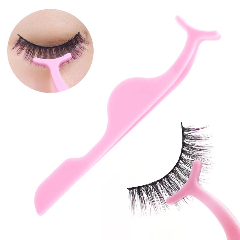 1PC False Eyelash Tweezers False Eyelashes Applicator Eyelash Extension Curler Nipper Auxiliary Clamp Professional Makeup Tools
1PC False Eyelash Tweezers False Eyelashes Applicator Eyelash Extension Curler Nipper Auxiliary Clamp Professional Makeup Tools
