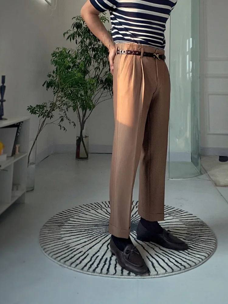 2023 Men's Spring Autumn New Slim Casual Suit Pants Male Business Dress Pants Men Office Wedding Trousers Costume Homme P193
2023 Men's Spring Autumn New Slim Casual Suit Pants Male Business Dress Pants Men Office Wedding Trousers Costume Homme P193