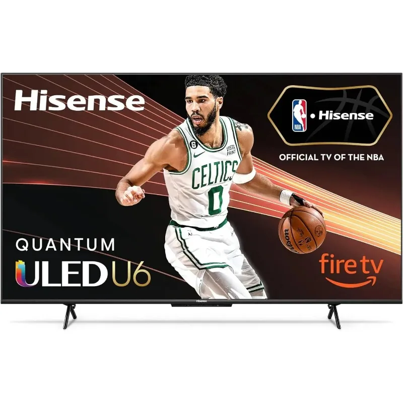 

Hisense 65-Inch Class U6HF Series ULED 4K UHD Smart Fire TV (65U6HF, 2023 Model) - QLED, 600-Nit Dolby Vision,