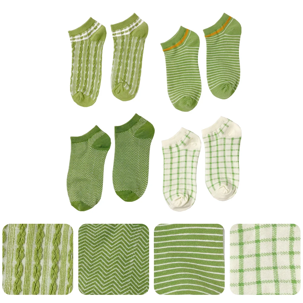 4 Pairs Socks Cotton Low-cut Liners Short Tube Quick Dry Short-calf Women Sneakers for
4 Pairs Socks Cotton Low-cut Liners Short Tube Quick Dry Short-calf Women Sneakers for