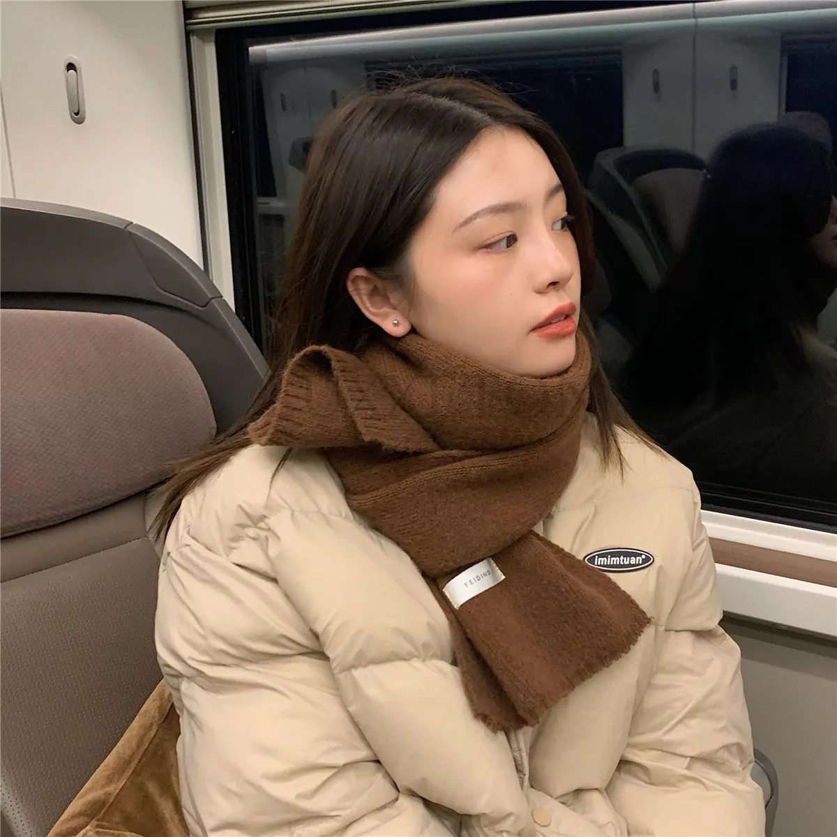Women's Cashmere Scarves Lady Winter Autumn Boys Girls Knitted Scarves Neck Collar Thick Warm Bib Female Shawl Thicker Men Scarf
Women's Cashmere Scarves Lady Winter Autumn Boys Girls Knitted Scarves Neck Collar Thick Warm Bib Female Shawl Thicker Men Scarf