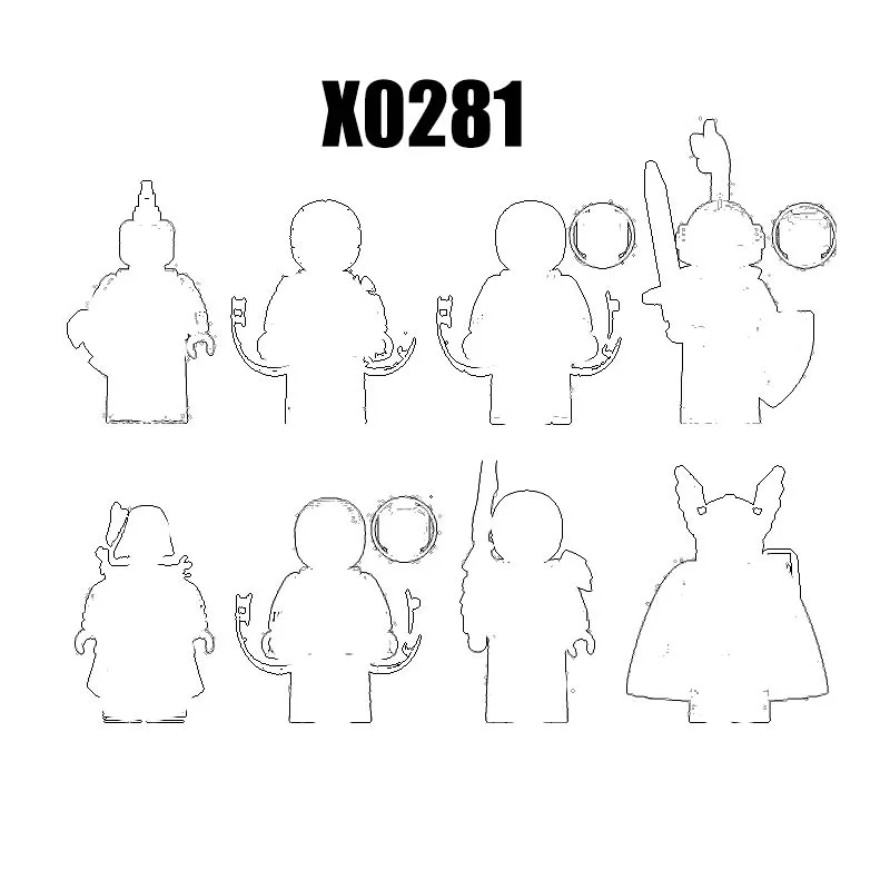 Фигурки-конструкторы X0281 XH1454 XH1455 XH1456 XH1457 XH1458 XH1459 XH1460 XH1461, 1 шт.
Фигурки-конструкторы X0281 XH1454 XH1455 XH1456 XH1457 XH1458 XH1459 XH1460 XH1461, 1 шт.