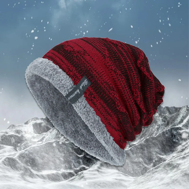Winter Plush Knitted Beanies Loose Hat for Men Mixed Color Slouchy Cap Keep Warm Hats Fashion Outdoor Accessories Casual
Winter Plush Knitted Beanies Loose Hat for Men Mixed Color Slouchy Cap Keep Warm Hats Fashion Outdoor Accessories Casual