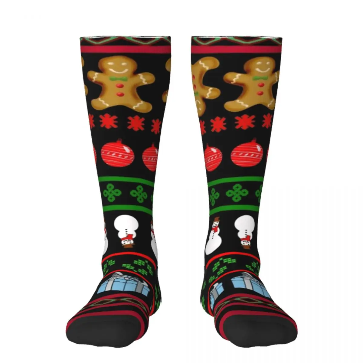 Очаровательный Уродливый Рождественский свитер черные носки обувь Новинка профессиональные носки для бега регби мужские носки женские 
Очаровательный Уродливый Рождественский свитер черные носки обувь Новинка профессиональные носки для бега регби мужские носки женские