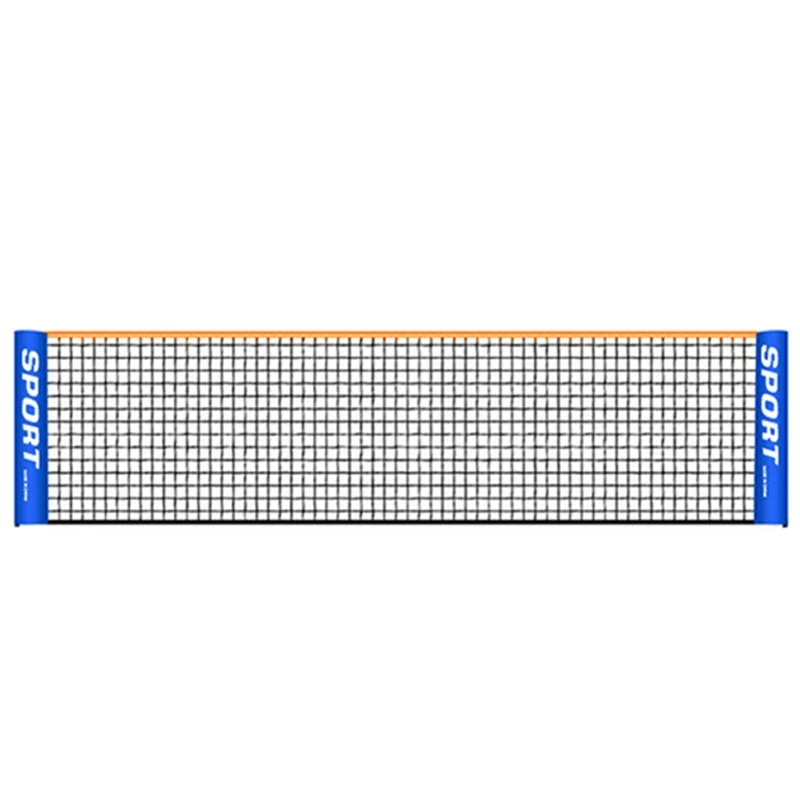 Portable Tennis Net, Foldable Adjustable Badminton Net Indoor Outdoor Beach Sport Training Equipment for Kids Adult- NET 094C
Portable Tennis Net, Foldable Adjustable Badminton Net Indoor Outdoor Beach Sport Training Equipment for Kids Adult- NET 094C