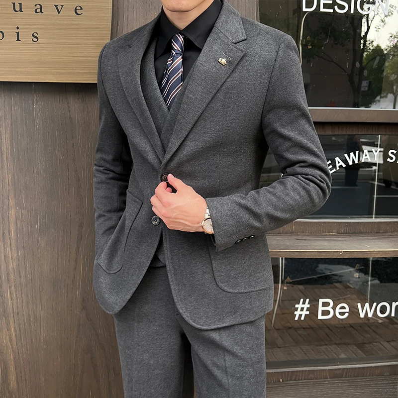 New Fashion Suit Coat Men's Slim Fit High Quality Fabric Elegant Luxury Suit Coat Business Leisure Wedding Plus Size Suit 5XL-M
New Fashion Suit Coat Men's Slim Fit High Quality Fabric Elegant Luxury Suit Coat Business Leisure Wedding Plus Size Suit 5XL-M