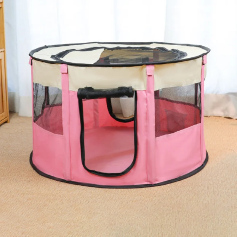 Foldable Cat Tent: Portable Small Animal Playpen for Breathable Kennel Cage & Cat Delivery Room
Foldable Cat Tent: Portable Small Animal Playpen for Breathable Kennel Cage & Cat Delivery Room
