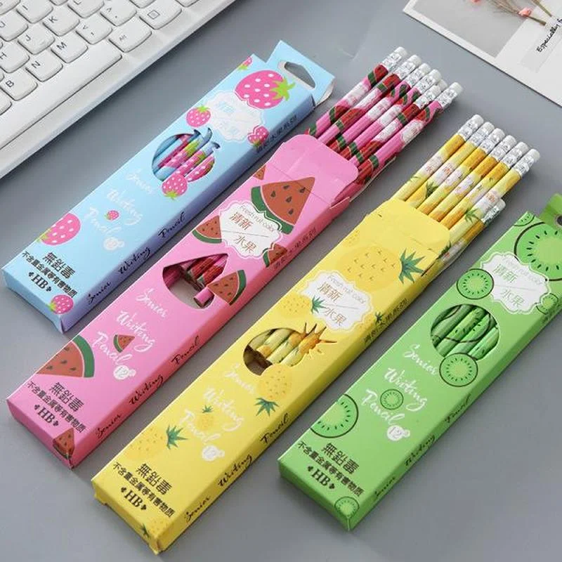 Creativity Lovely Stationery 12 Pcs Fruit Pattern Pencils For School Office Supplies Kids Gift
Creativity Lovely Stationery 12 Pcs Fruit Pattern Pencils For School Office Supplies Kids Gift